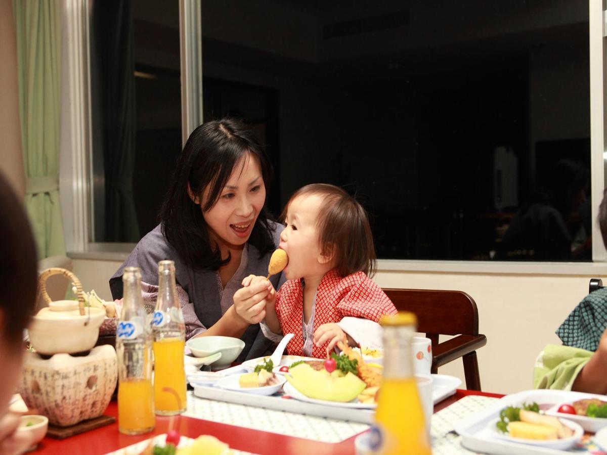 Shinki Hotel Shibukawa Bagian luar foto
