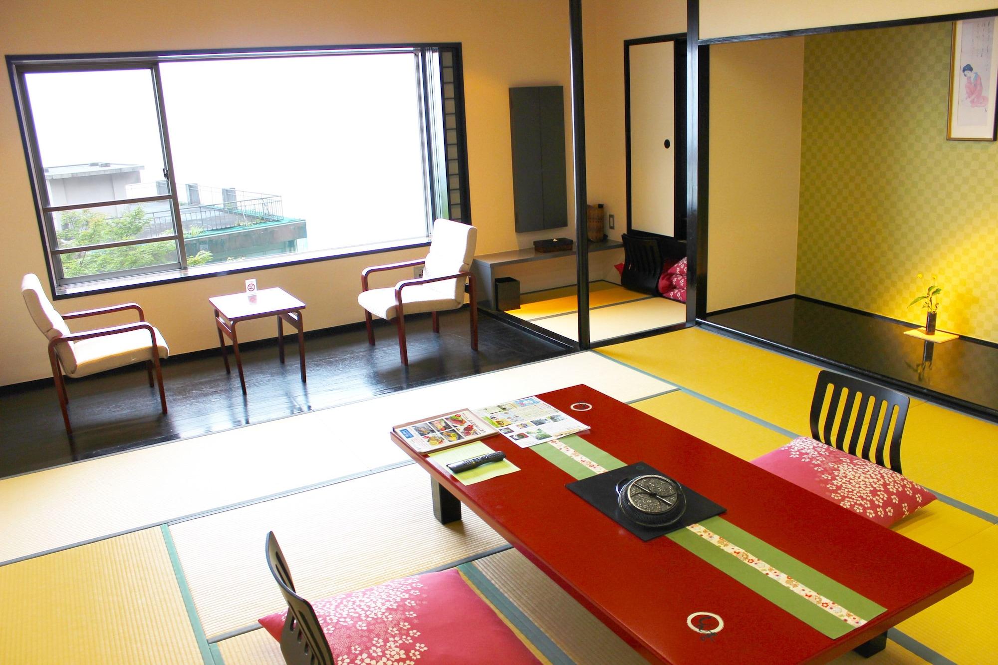 Shinki Hotel Shibukawa Bagian luar foto
